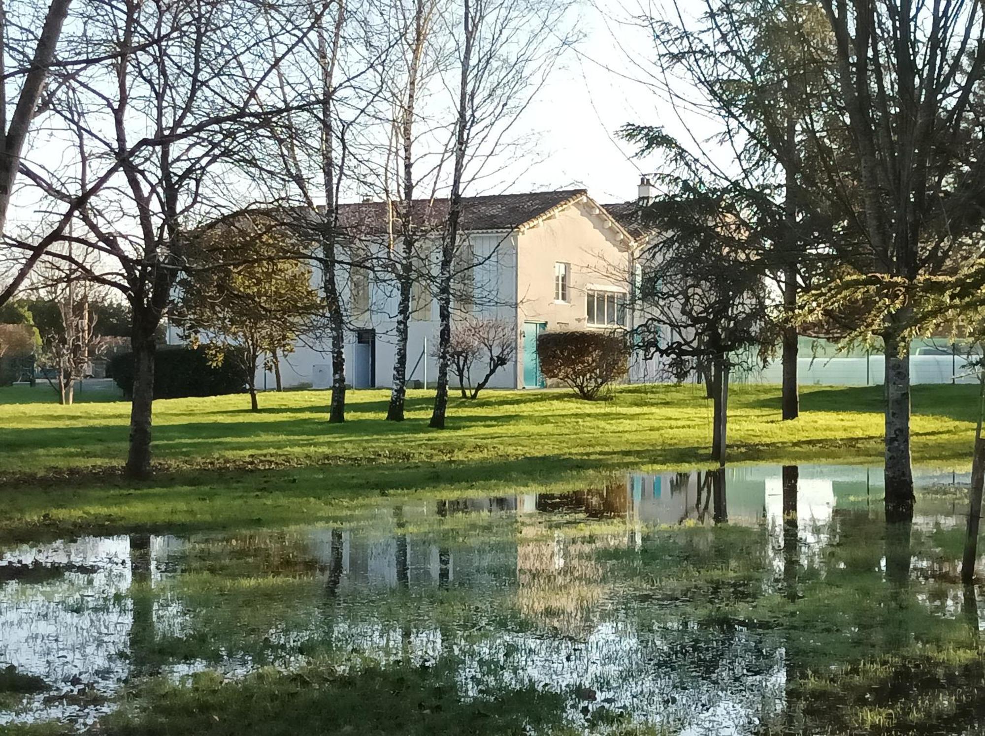 Apartament Le Logis De Lange Apt Les Aigrettes Saint-Hilaire-la-Palud Zewnętrze zdjęcie